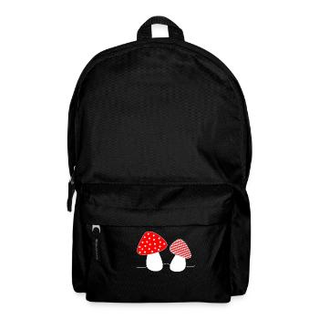 Pilze 2 - Rucksack - Schwarz - Vorne
