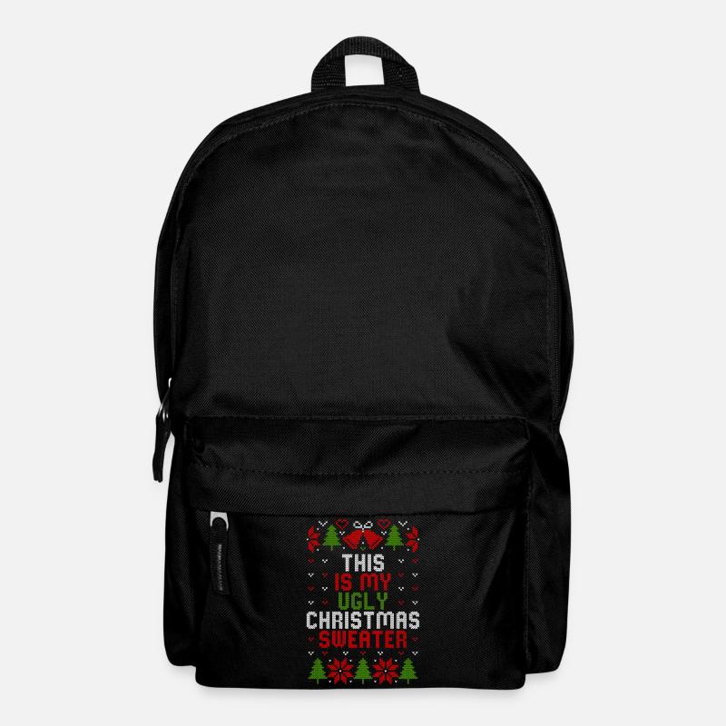 This is my ugly christmas sweater - Rucksack - Schwarz