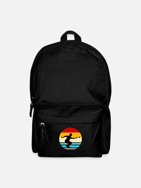 Boule Petanque Boccia Boule Player Boules Ball - Backpack - black