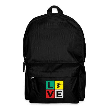 Boule Petanque Boccia Boule Player Boules Ball - Backpack - black - Front