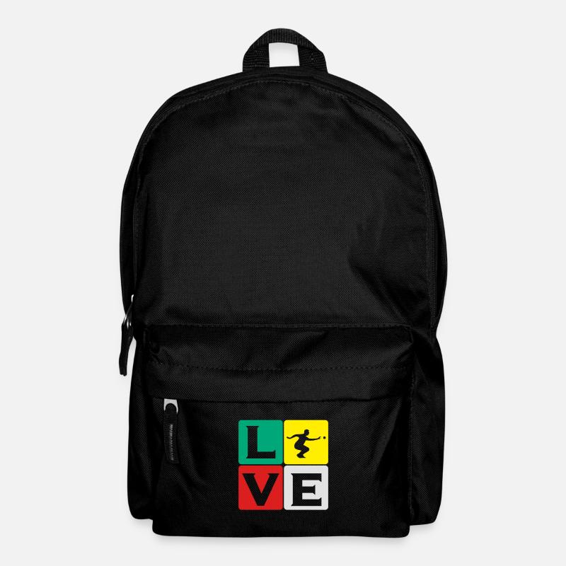 Boule Petanque Boccia Boulespieler Boules Kugel - Rucksack - Schwarz