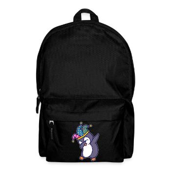 Seevogel Cool Süß Pinguin Tier Lustig Vogel - Rucksack - Schwarz - Vorne