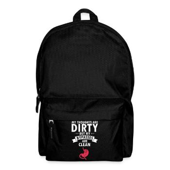 Gastric Bypass and Gastric Bypass Operation Design - Backpack - black - Front