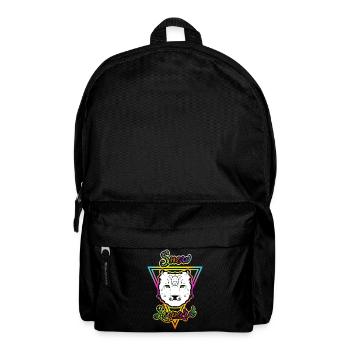 Schneeleopard - Rucksack - Schwarz - Vorne