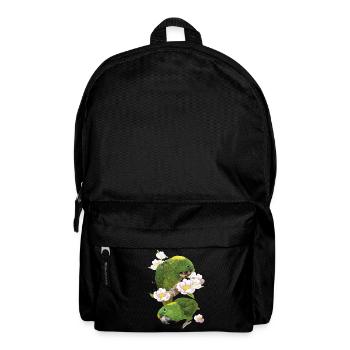 The yellow-naped parrot - Backpack - black - Front