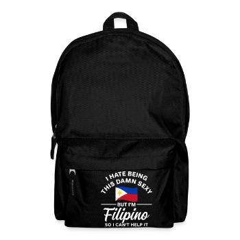 Heiße philippinische Witze für philippinische - Rucksack - Schwarz - Vorne