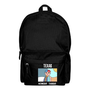 Das texanische Wetter Ändert das Design für stolze - Rucksack - Schwarz - Vorne