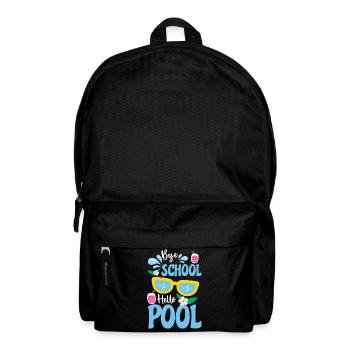 Pool Pool Party Erholung - Rucksack - Schwarz - Vorne