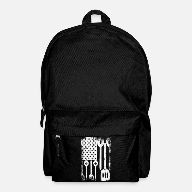 4. Juli USA Kochen - Rucksack - Schwarz