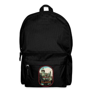 Sizilianische Erkundung: Authentisches Palermo - Rucksack - Schwarz - Vorne
