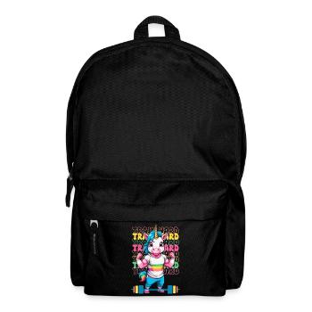 Bodybuilder Einhorn - Rucksack - Schwarz - Vorne