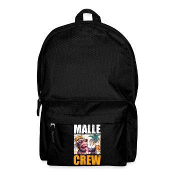 Malle Crew Monkey Party King Mallorca - Backpack - black - Front