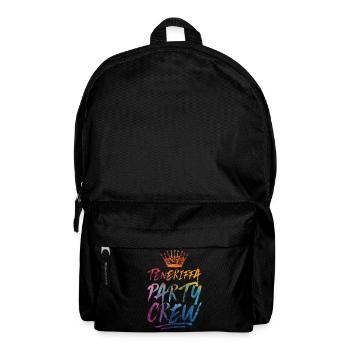 Teneriffa Party Crew Bunt - Rucksack - Schwarz - Vorne