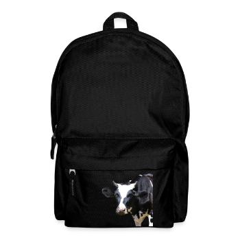 funny cow cow head gift farmers farmers - Backpack - black - Front