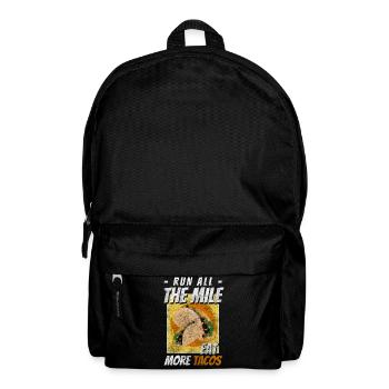 Tacos Spanish Hungry Cinco de Mayo - Backpack - black - Front