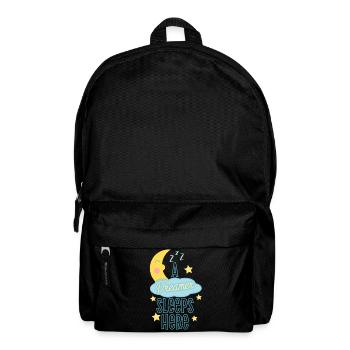 Sleeping Dreamer Astronaut Design - Backpack - black - Front