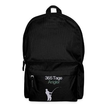 365 Days Angler – Angler Gift - Backpack - black - Front