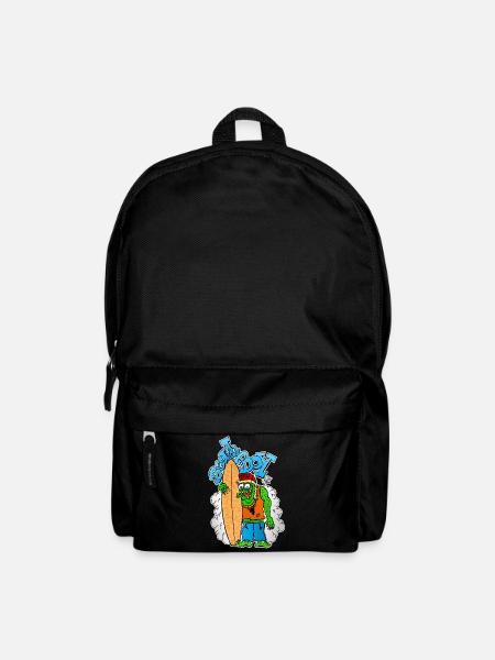 Beach Boy Surfer Monster - Rucksack - Schwarz