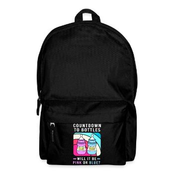 Gender Reveal New Year's Eve New Year New Year - Backpack - black - Front