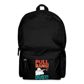 Clay pigeons - Backpack - black - Front