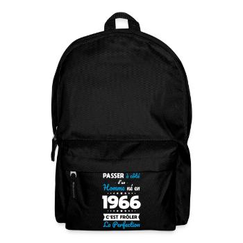 Born in 1966 – Coming close to perfection - Backpack - black - Front