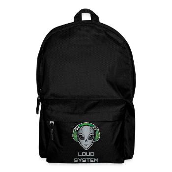 DJ Alien - Loud System - Backpack - black - Front
