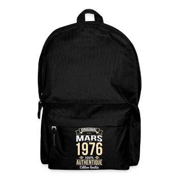 50th Anniversary - Original - March 1976 - Backpack - black - Front