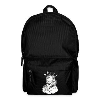 Punk Angel – Chérubin avec casque - Sac à dos - noir - Devant