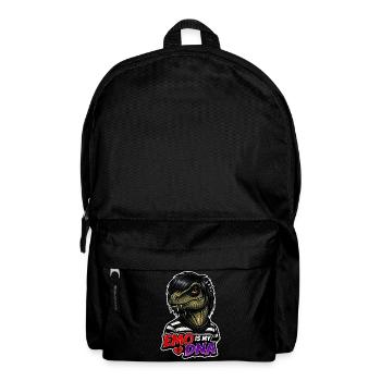 Emo Dinosaur, Sad Dino, Emotional - Backpack - black - Front