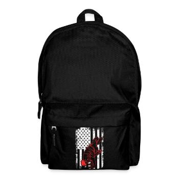 Danseur patriotique de break du drapeau américain - Sac à dos - noir - Devant