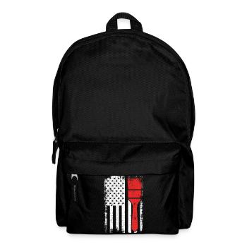 4th of July USA Painter - Backpack - black - Front
