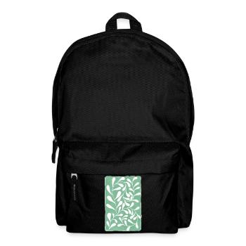 Eucalyptus leaves - Backpack - black - Front