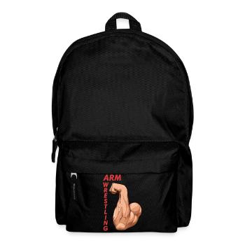 Arm Wrestling Power Arm - Backpack - black - Front