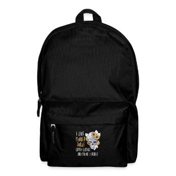 True Crime Shows & Friends - Lustig - Rucksack - Schwarz - Vorne