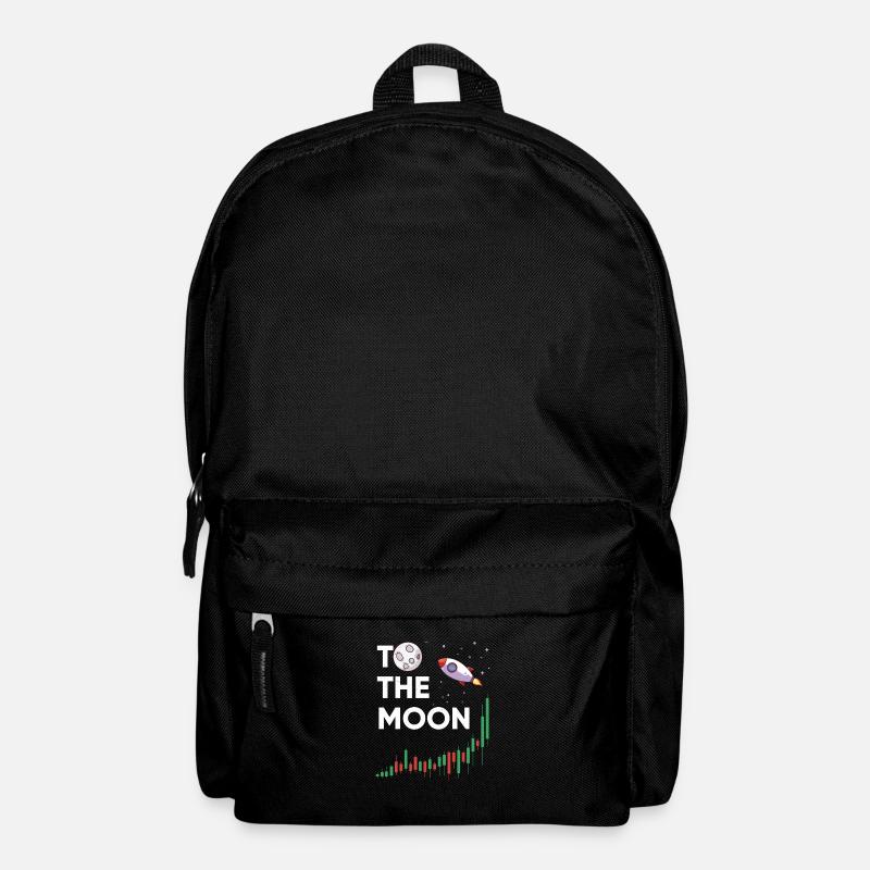 To The Moon - Trading Fun - Rucksack - Schwarz