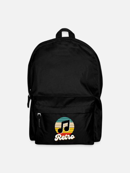 RETRO music collection - Backpack - black