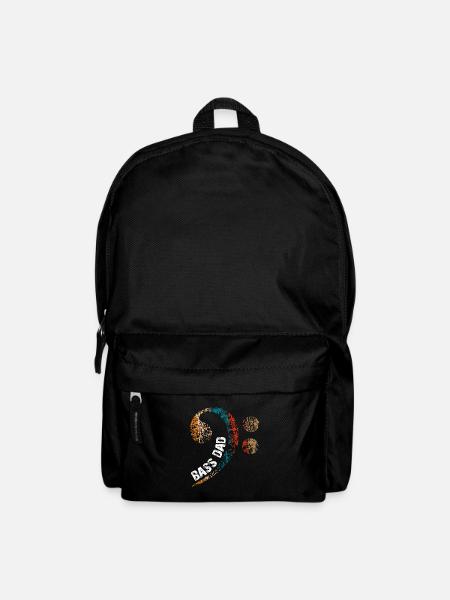 Papa spielt Bass Papa ist Bassist - Rucksack - Schwarz