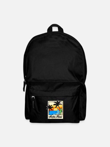 Maui Hawaii Hawaiian - Rucksack - Schwarz