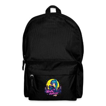 WAIFU MATERIAL ONLY - VAPORWAVE GAMERGIRL - Rucksack - Schwarz - Vorne