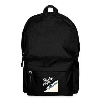 Powder to the People – Snowboard & Powder - Rucksack - Schwarz - Vorne