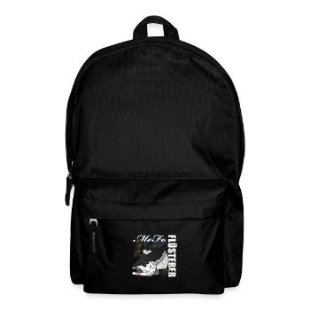 Meerforellen Flüsterer - Angeln - Rucksack - Schwarz - Vorne