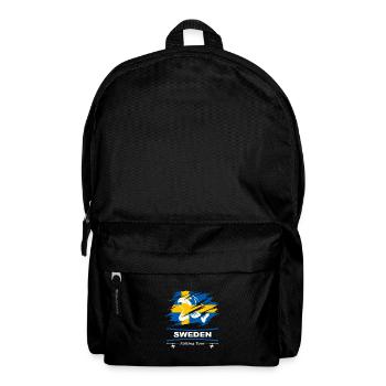 Sweden fishing - Backpack - black - Front