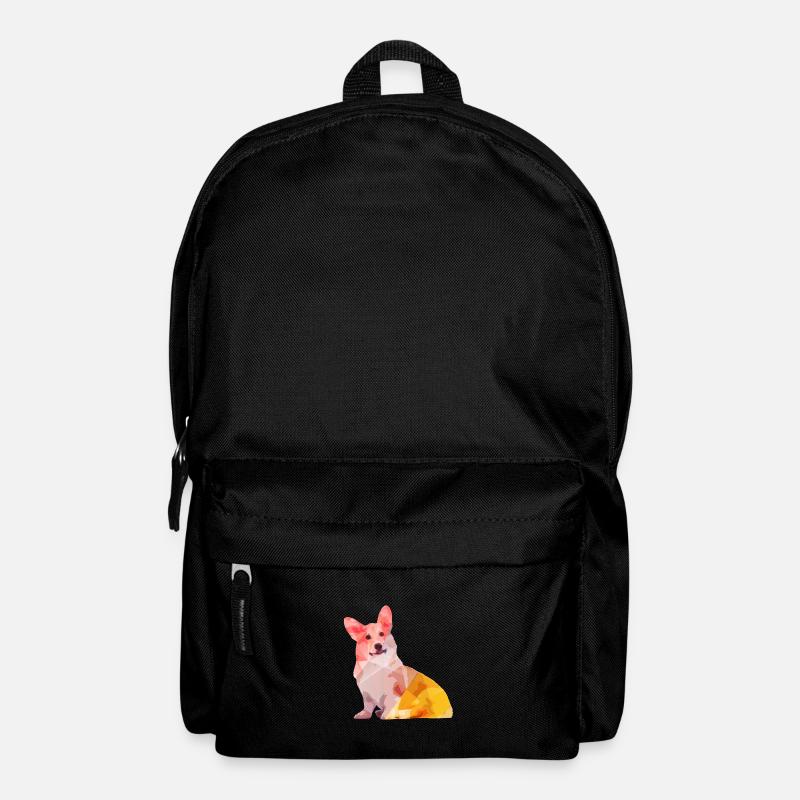 Corgi Abstract - Sac à dos - noir