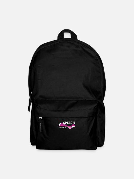 Logopäde Sprache hören Therapie Medizin Geschenk - Rucksack - Schwarz