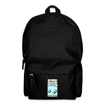 Kawaii chocolate bar - Cute chocolate bar - Backpack - black - Front