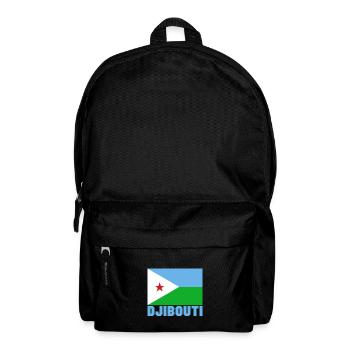 Dschibuti - Rucksack - Schwarz - Vorne