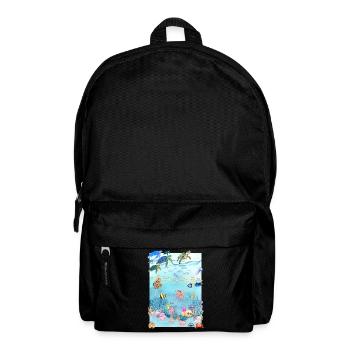 Henrys Underwater World - Rucksack - Schwarz - Vorne