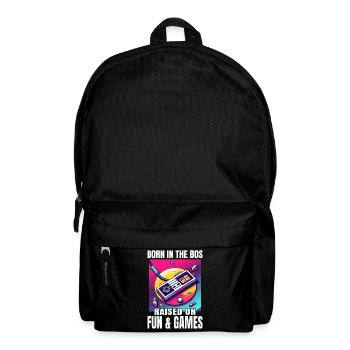Retro-Videospiel-Controller-Kunst der 80er Jahre: Ein Nostalgiker - Rucksack - Schwarz - Vorne