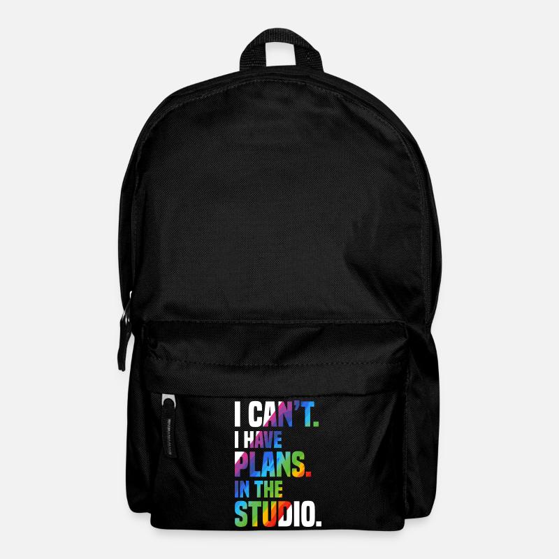 fluid painting - Rucksack - Schwarz