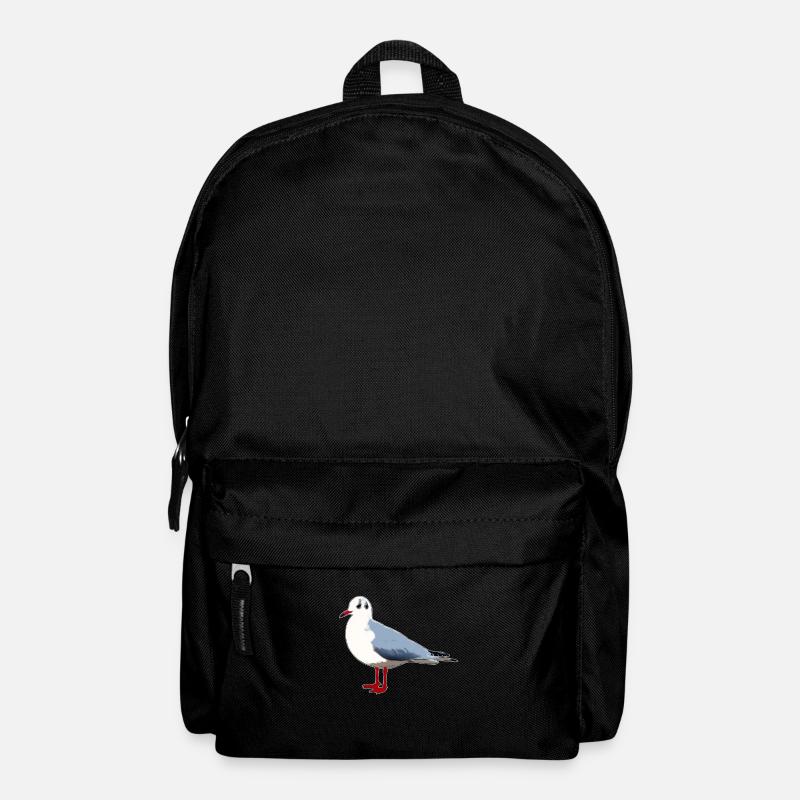 Möwe - Rucksack - Schwarz